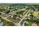 Overhead aerial showing residential neighborhood with mature trees and community streetscapes at 6495 Sw 109Th St, Ocala, FL 34476