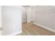 Empty walk-in closet with wire shelving and neutral paint with visible flooring at 10045 Sw 82Nd Place Rd, Ocala, FL 34481