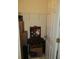 Hall closet with adjustable shelving and storage boxes at 11470 Sw 139Th St, Dunnellon, FL 34432
