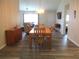 Dining room featuring wood floors and an open floor plan at 11470 Sw 139Th St, Dunnellon, FL 34432