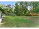 Expansive backyard offering ample space, mature trees and greenery, perfect for outdoor activities at 12681 Se 54Th Ave, Belleview, FL 34420