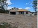 Exterior view of a house under construction featuring concrete block walls and an unfinished roof at 13322 Sw 85 Cir, Ocala, FL 34473