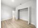 Bright bedroom with a large closet and neutral color palette at 13780 Sw 42Nd Court Rd, Ocala, FL 34473