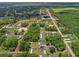 Scenic aerial view of a charming neighborhood with lush trees and well-maintained homes and winding roads at 15138 Sw 50Th Avenue Rd, Ocala, FL 34473