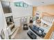 Bright, open living room featuring a fireplace and expansive windows at 1630 Se 29Th Ter, Ocala, FL 34471