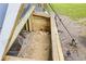A wooden chicken coop showing fresh eggs in a nest at 2924 Se 142Nd Pl, Summerfield, FL 34491