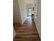 Bright hallway features wood flooring and a decorative glass front door at 5235 Nw 33Rd Pl, Ocala, FL 34482