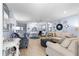 Spacious living room with comfortable seating and neutral tones throughout the inviting interior design at 8351 Sw 93Rd Ln # C, Ocala, FL 34481