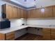Bright office space with custom cabinets and counterspace, perfect for working from home at 9923 Se 64Th Ave, Belleview, FL 34420