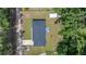 Overhead shot of the home showing its location and large well-maintained yard at 1133 Nw 122Nd Pl, Citra, FL 32113