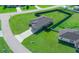 Bird's eye view of a home with a long drive and a spacious backyard, ideal for relaxation and recreation at 11330 Sw 61St Cir, Ocala, FL 34476