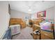Bedroom filled with moving boxes, showcasing ample space and storage potential at 11330 Sw 61St Cir, Ocala, FL 34476