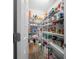 Well-organized pantry with wire shelving, offering ample storage space at 11330 Sw 61St Cir, Ocala, FL 34476