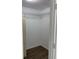 Walk-in closet with shelving and rod, offering practical storage solutions in a bedroom at 3381 Nw 44Th Ct, Ocala, FL 34482