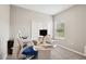 Bright home office with closet and white office chair at 5239 Sw 114Th Street Rd, Ocala, FL 34476