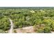 Aerial view of property highlighting tree coverage and long driveway at 8605 Sw 209Th Court Rd, Dunnellon, FL 34431