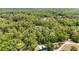 Aerial view of homes amongst lush green trees and nature at 8605 Sw 209Th Court Rd, Dunnellon, FL 34431