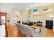 Bright and spacious living room with open floor plan and vaulted ceilings at 8605 Sw 209Th Court Rd, Dunnellon, FL 34431