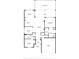 Detailed floor plan showcasing the layout of the home, including the kitchen, living room, bedrooms, and outdoor spaces at 9315 Sw 66Th Loop, Ocala, FL 34481