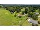 An aerial view of multiple homes with ample green space, mature trees, and well-maintained lawns in a quiet residential area at 12131 Ne 10Th Ter, Ocala, FL 34479