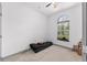 Neutral bedroom features one window letting in natural light and is a blank slate ready to be decorated at 12320 Sw 62Nd Pl, Ocala, FL 34481