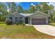 Charming single-story home features a two-car garage and well-manicured lawn with mature trees at 12320 Sw 62Nd Pl, Ocala, FL 34481
