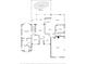 Detailed floor plan showcasing the layout of the home, including the living spaces, bedrooms, and outdoor amenities at 17034 Florence View Dr, Montverde, FL 34756