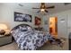 Comfortable main bedroom leads to ensuite bath; stylish decor throughout at 1768 Sw 156Th Ln, Ocala, FL 34473