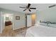 Bedroom with a walk-in to an on-suite bathroom at 19130 Nw 60Th Ave, Reddick, FL 32686