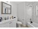 Bright bathroom with modern sink and vanity at 316 Oak Track Dr, Ocala, FL 34472