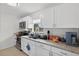 Stylish kitchen with stainless steel appliances, granite countertops, and plenty of cabinet space for organized storage at 316 Oak Track Dr, Ocala, FL 34472