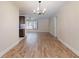 Inviting dining room boasting stylish chandelier and open access to the kitchen at 4121 Sw 6Th Ave, Ocala, FL 34471