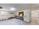 Spacious garage with shelving, utility equipment, workbench and ample space at 4121 Sw 6Th Ave, Ocala, FL 34471