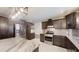 Gourmet kitchen with stainless steel appliances and marble countertops at 4121 Sw 6Th Ave, Ocala, FL 34471