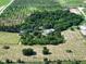 High angle aerial view featuring the property's layout including buildings and surroundings at 4501 Detour Rd, Haines City, FL 33844