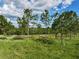 Scenic view of a grassy field dotted with young trees, set under a partly cloudy sky at 4501 Detour Rd, Haines City, FL 33844