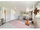 An indoor recreation space with a hot tub, a nautical-themed décor, and tiled walls at 475 Ne 155Th Pl, Citra, FL 32113