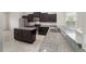 Spacious kitchen with stainless steel appliances, granite countertops and center island with storage at 6299 Sw 90Th St, Ocala, FL 34476