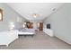 Large main bedroom featuring neutral paint, ceiling fan and carpet flooring at 975 Cr 542E, Bushnell, FL 33513
