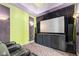 Home theater featuring a large screen with surround sound, providing an immersive viewing experience at 10835 Se Highway 464C, Ocklawaha, FL 32179