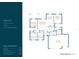 Detailed floor plan showcasing the home's layout, dimensions, and room configurations at 7034 Sw 128Th St, Ocala, FL 34473