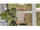 An aerial view showcases the property's layout, fenced yard, and proximity to the surrounding neighborhood at 8144 Sw 108Th Street Rd, Ocala, FL 34481