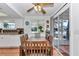 Charming dining area adjacent to kitchen, features sliding door to a porch at 8144 Sw 108Th Street Rd, Ocala, FL 34481