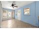 Florida room includes tile floors, lots of windows and doors, and great natural light at 8400 Sw 90Th St # C, Ocala, FL 34481