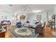 Bright and airy living room with open floor plan, comfortable seating, and access to other living spaces at 8566 Sw 83Rd Loop, Ocala, FL 34481