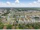 Expansive aerial view of a residential community with lush greenery and well-maintained streets at 11728 Se 91St Cir, Summerfield, FL 34491
