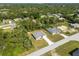 Bird's-eye view of the property showcases its location and surrounding landscape at 15212 Sw 27Th Ct, Ocala, FL 34473