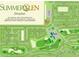 Community siteplan showcasing the neighborhood layout, amenities, and home locations at 15822 Sw 16Th Avenue Rd, Ocala, FL 34473