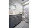 Bathroom featuring tiled floors, neutral walls, and a vanity with a sink at 2563 Coral Ave, Kissimmee, FL 34741