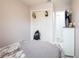 Bedroom with a closet and a dresser, showcasing practical storage solutions at 2563 Coral Ave, Kissimmee, FL 34741